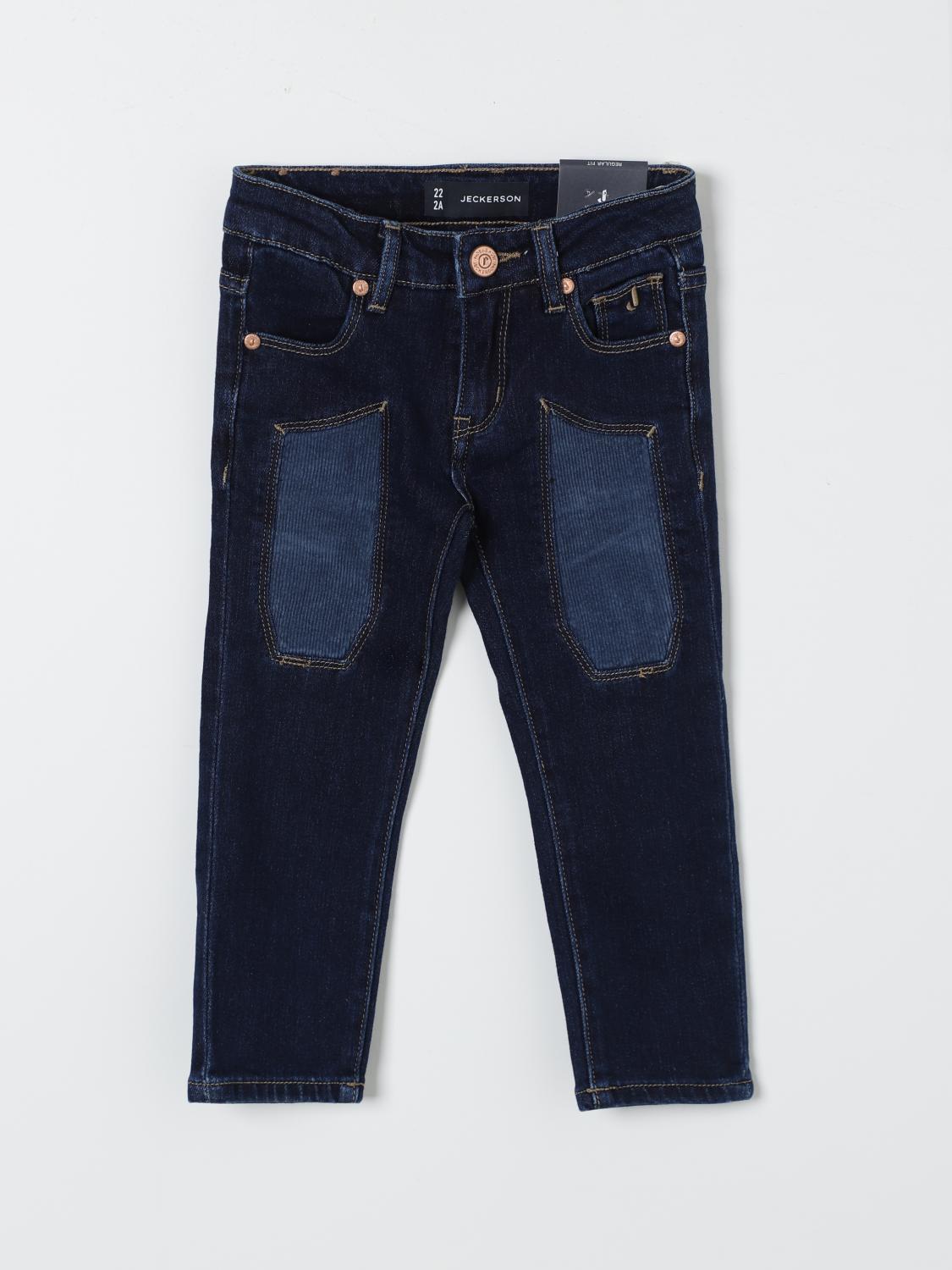 JECKERSON JEANS: Pantalone bambino Jeckerson, Rosso - Img 1