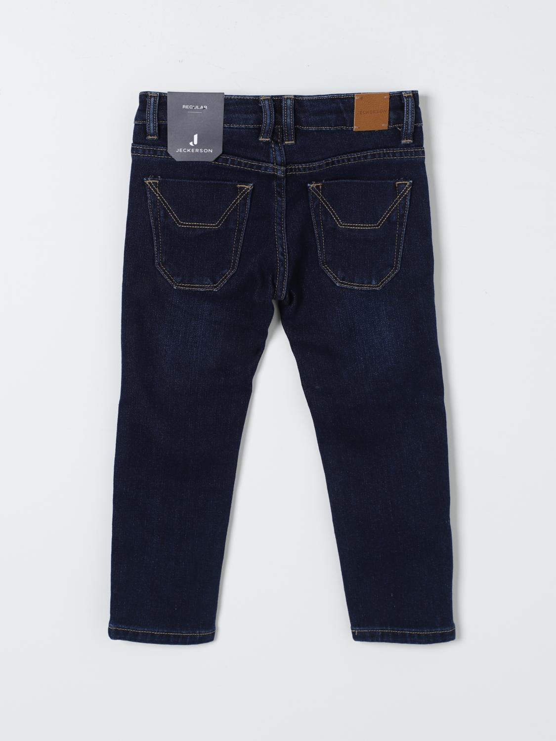 JECKERSON JEANS: Pantalone bambino Jeckerson, Rosso - Img 2