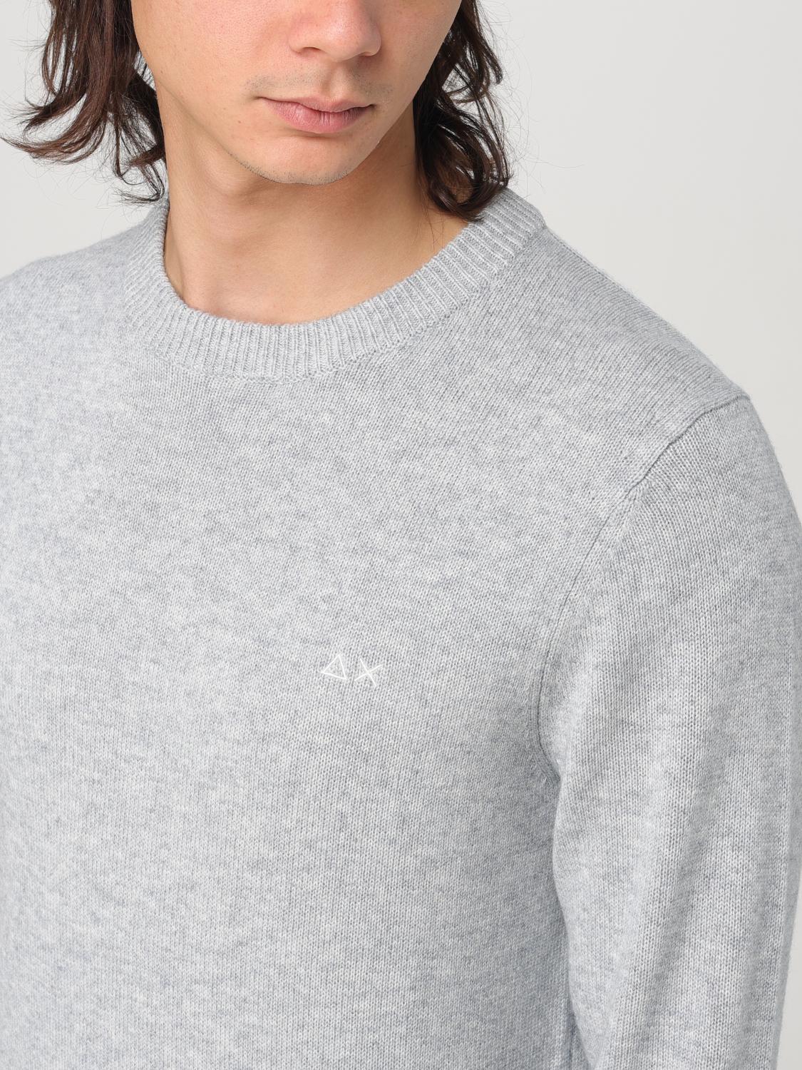 SUN68 SWEATER: Sweater men SUN68, Grey - Img 3