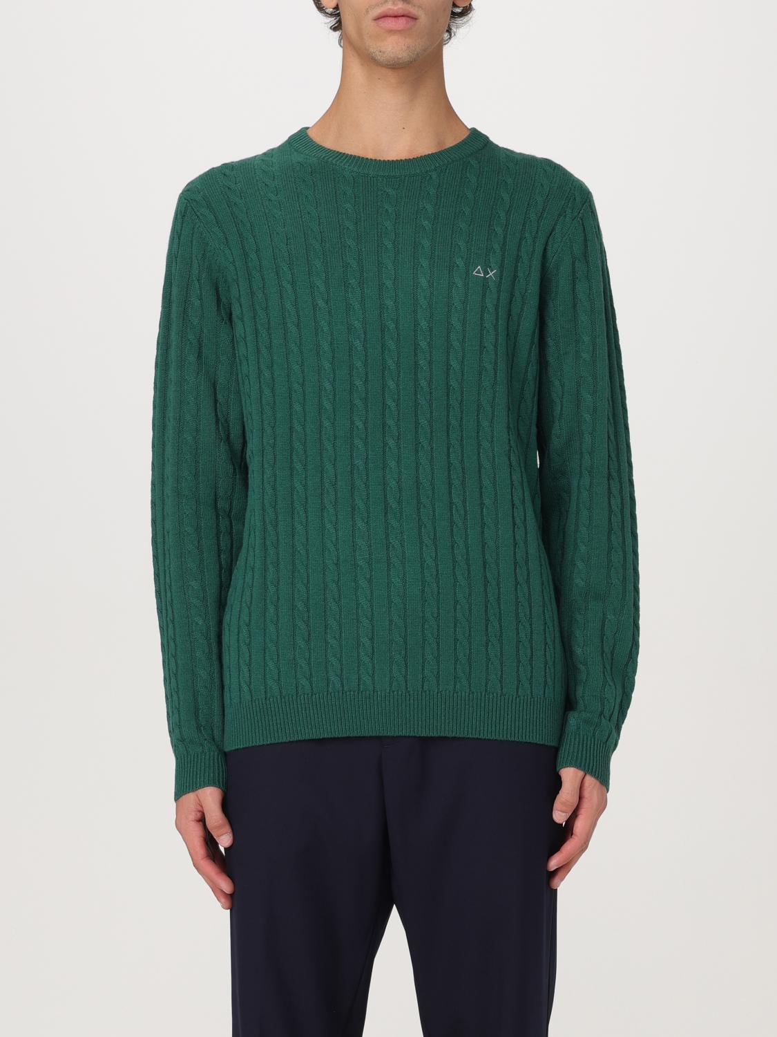 SUN 68 SWEATER: Sweater men SUN68, Green - Img 1