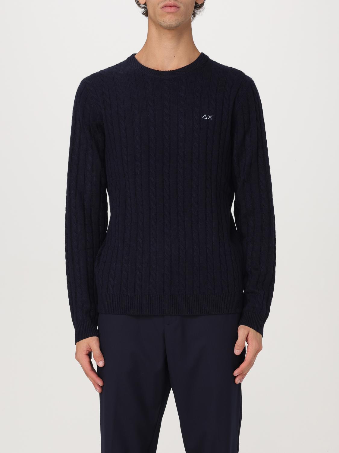 SUN 68 SWEATER: Sweater men SUN68, Navy - Img 1