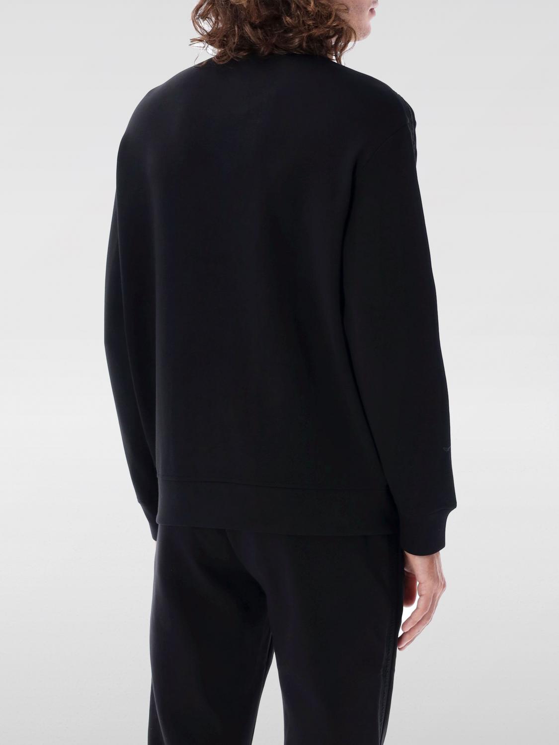 EMPORIO ARMANI SWEATSHIRT: Sweatshirt men Emporio Armani, Black - Img 2