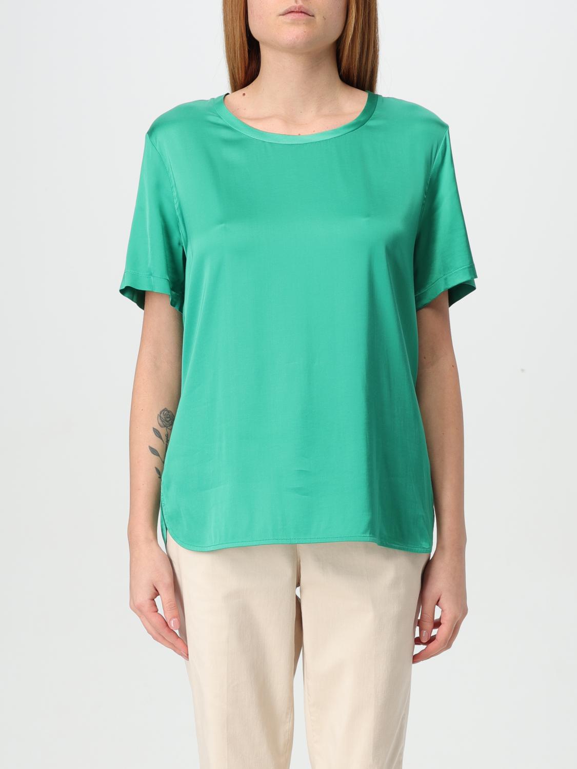 LIU JO T-SHIRT: T-shirt woman Liu Jo, Green - Img 1