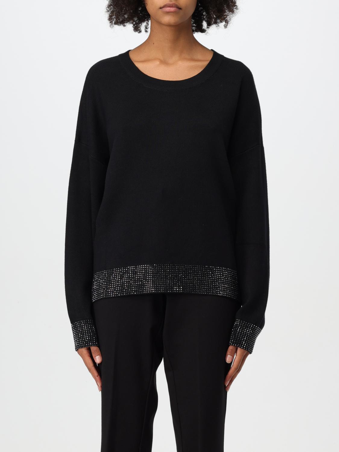 LIU JO SWEATER: Sweater woman Liu Jo, Black 1 - Img 1