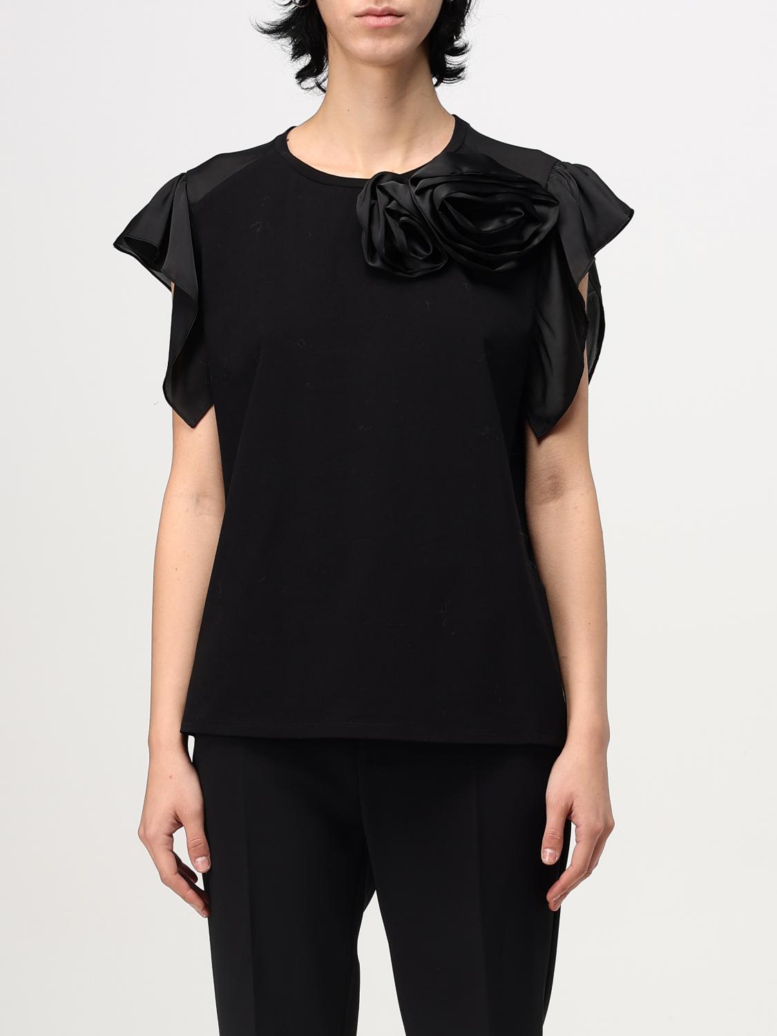 LIU JO T-SHIRT: T-shirt woman Liu Jo, Black - Img 1