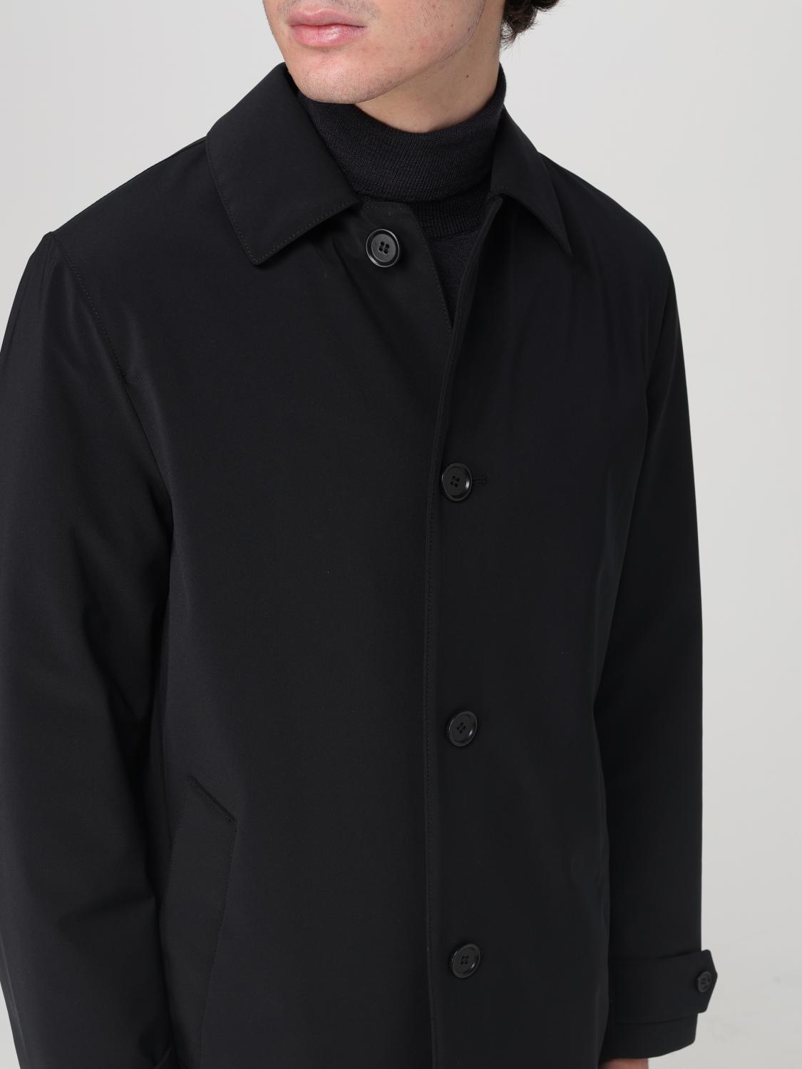 ASPESI JACKET: Coat men Aspesi, Black - Img 4