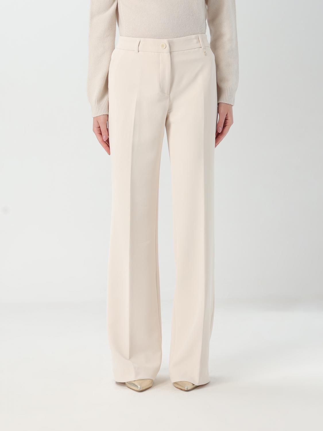 LIU JO HOSE: Hose damen Liu Jo, Natural - Img 1