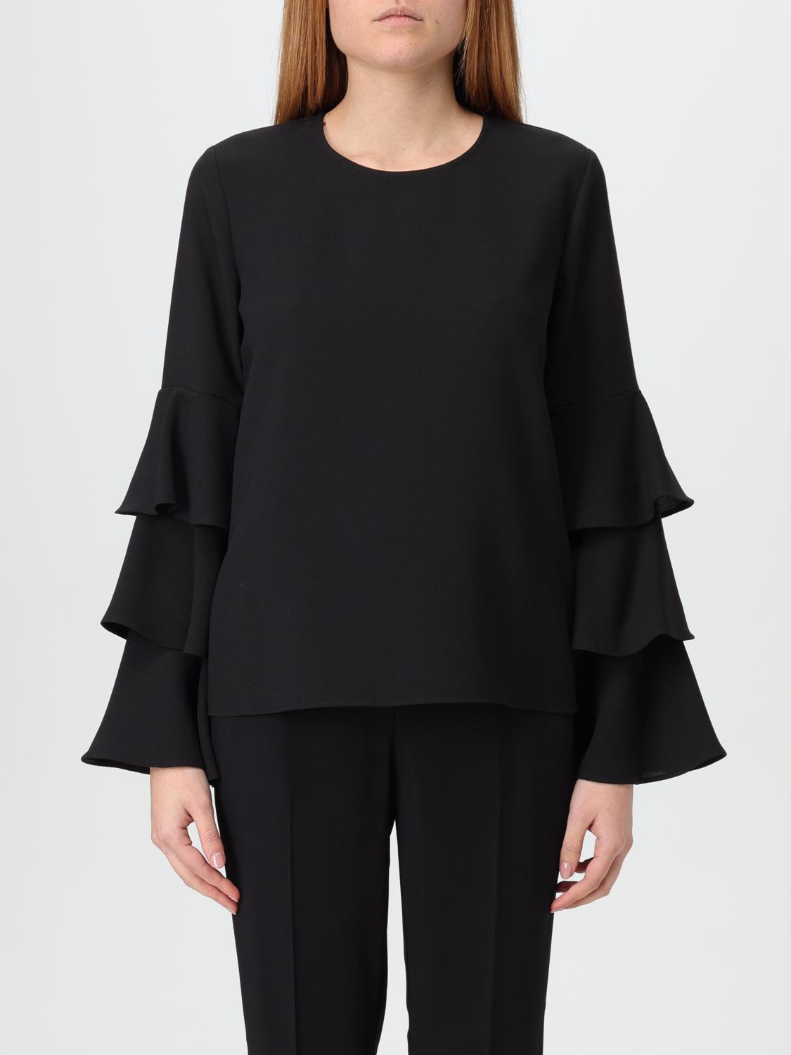 LIU JO TOP: Liu Jo women's blouse, Black - Img 1