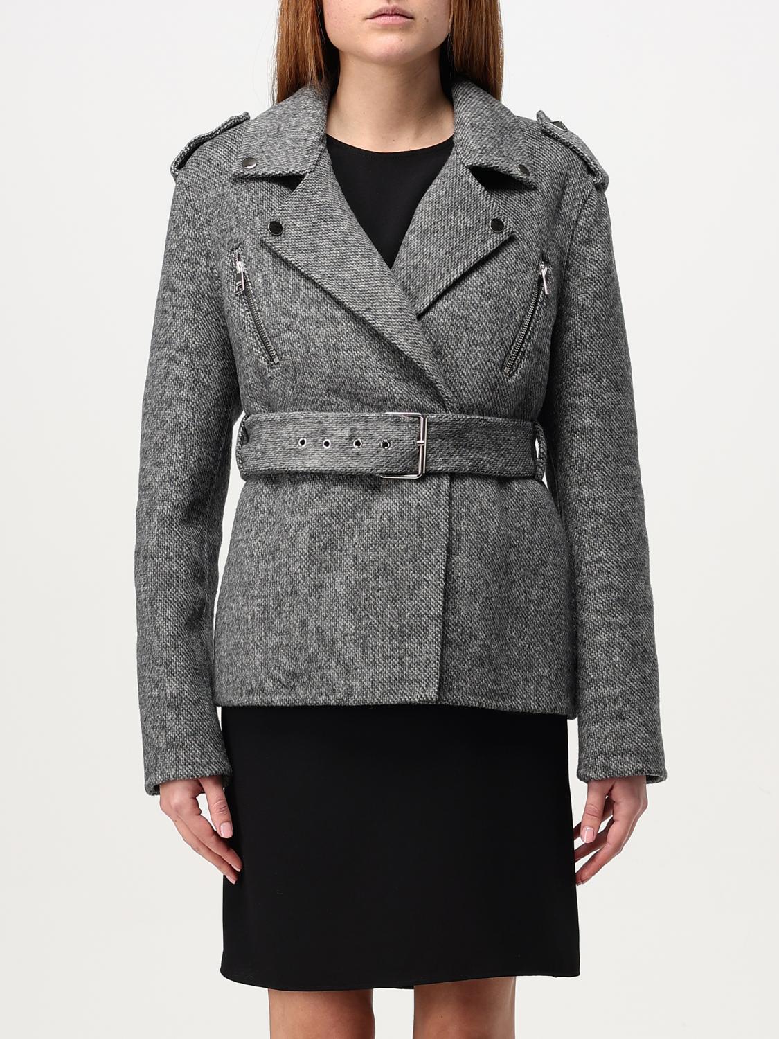 LIU JO JACKET: Coat woman Liu Jo, Grey - Img 1