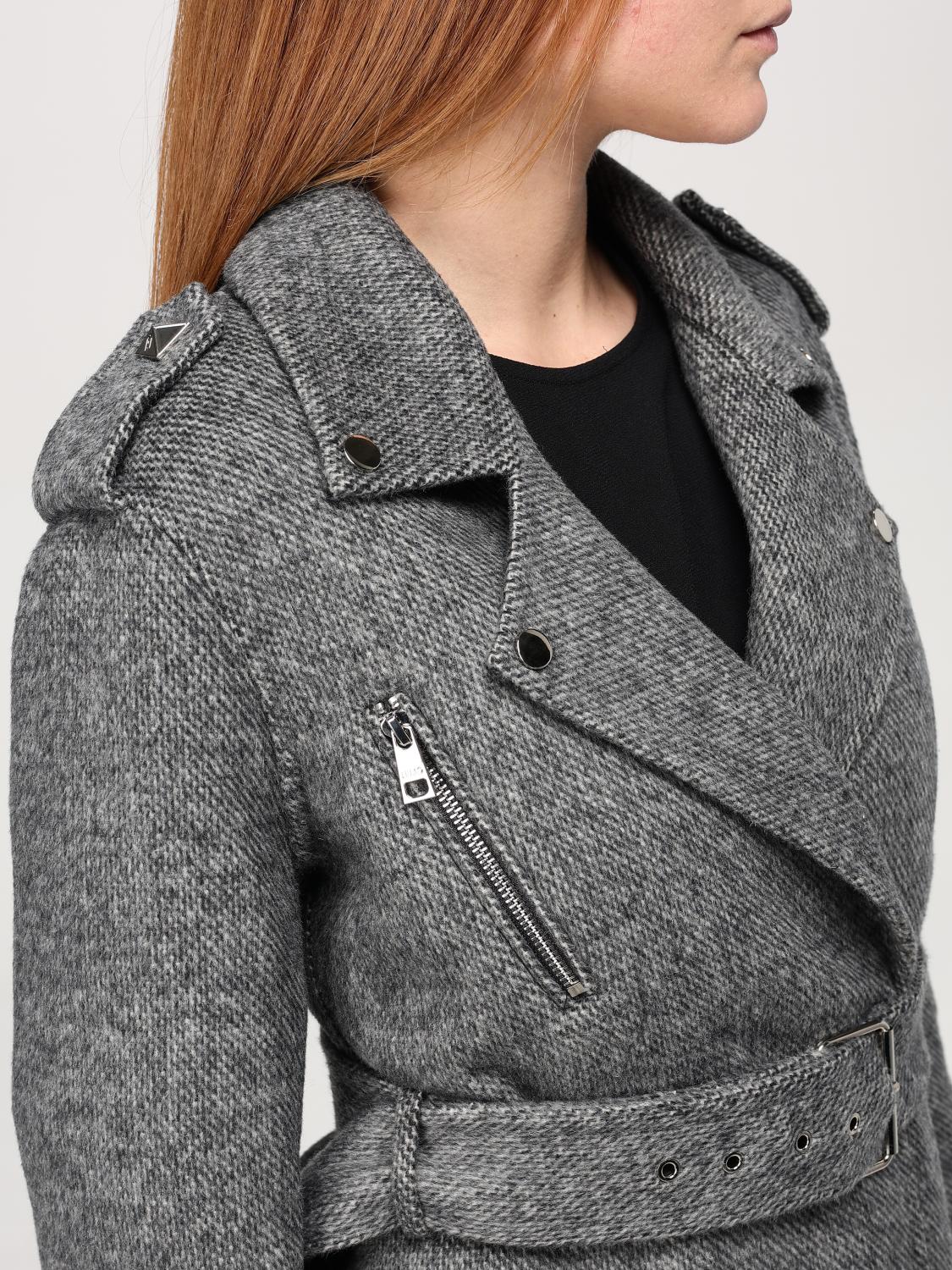 LIU JO JACKET: Coat woman Liu Jo, Grey - Img 3