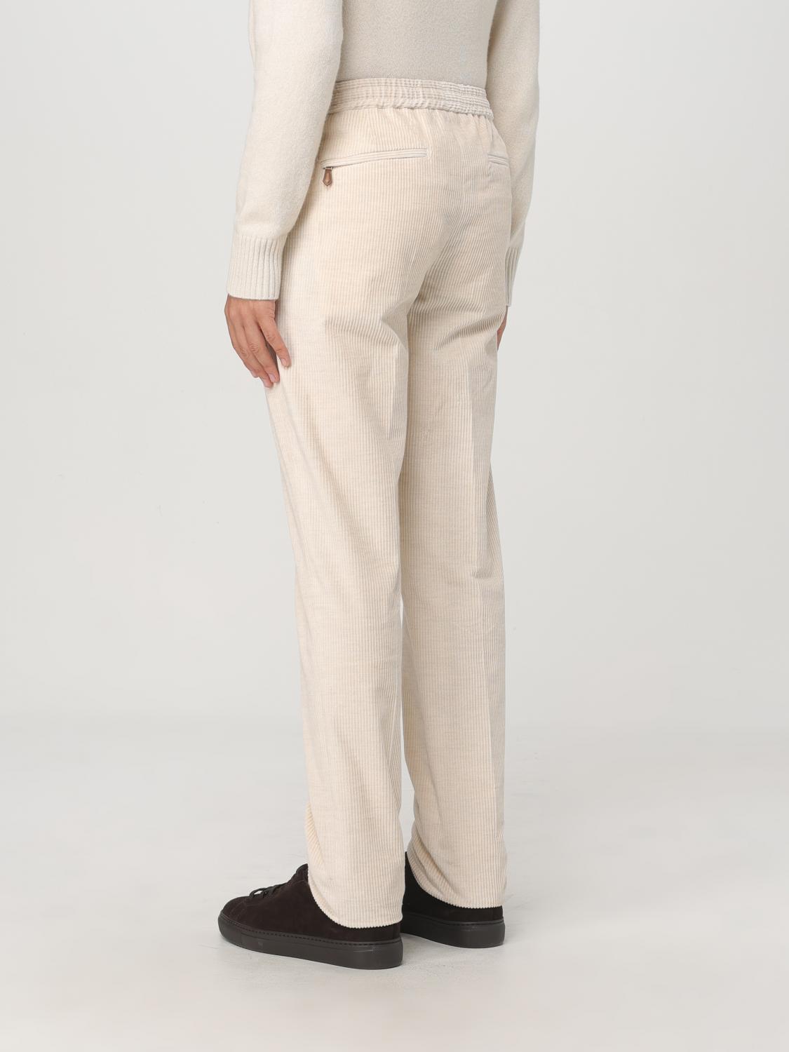 PT TORINO PANTS: Pants men Pt Torino, Yellow Cream - Img 2