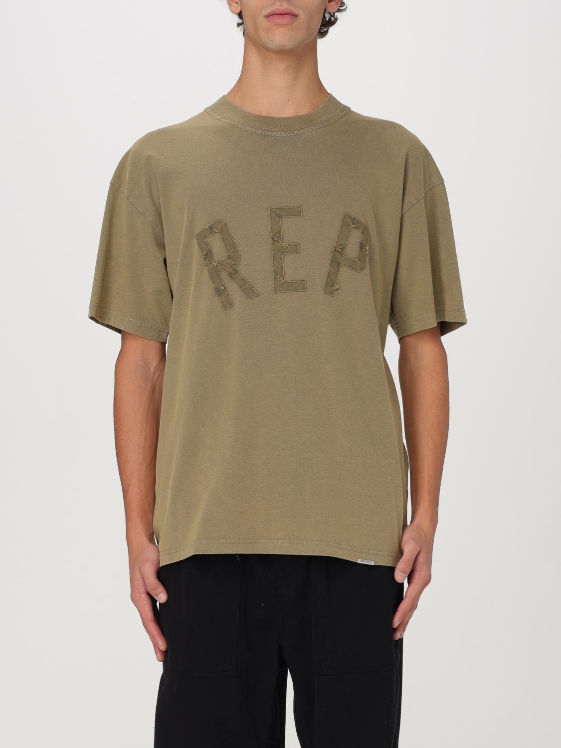 REPRESENT T-SHIRT: T-shirt men Represent, Green - Img 1