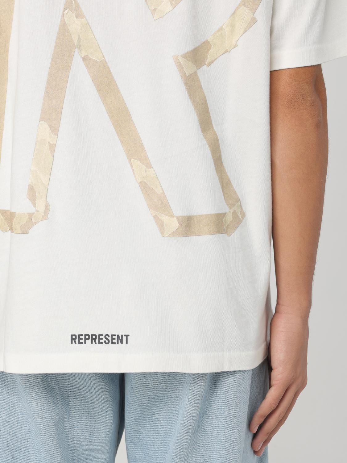 REPRESENT T-SHIRT: T-shirt men Represent, White - Img 3