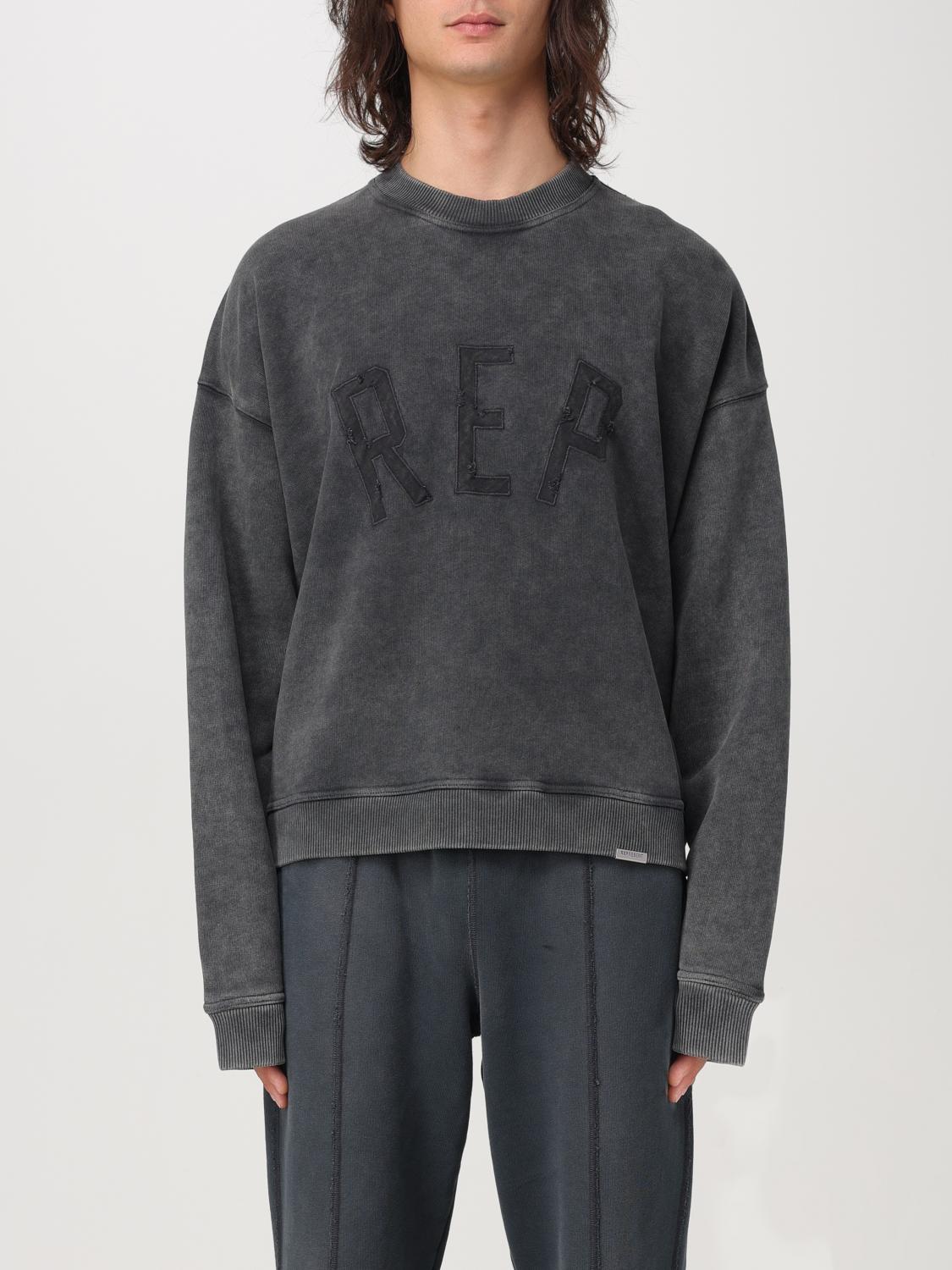 REPRESENT SWEATSHIRT: Sweatshirt homme Represent, Noir - Img 1