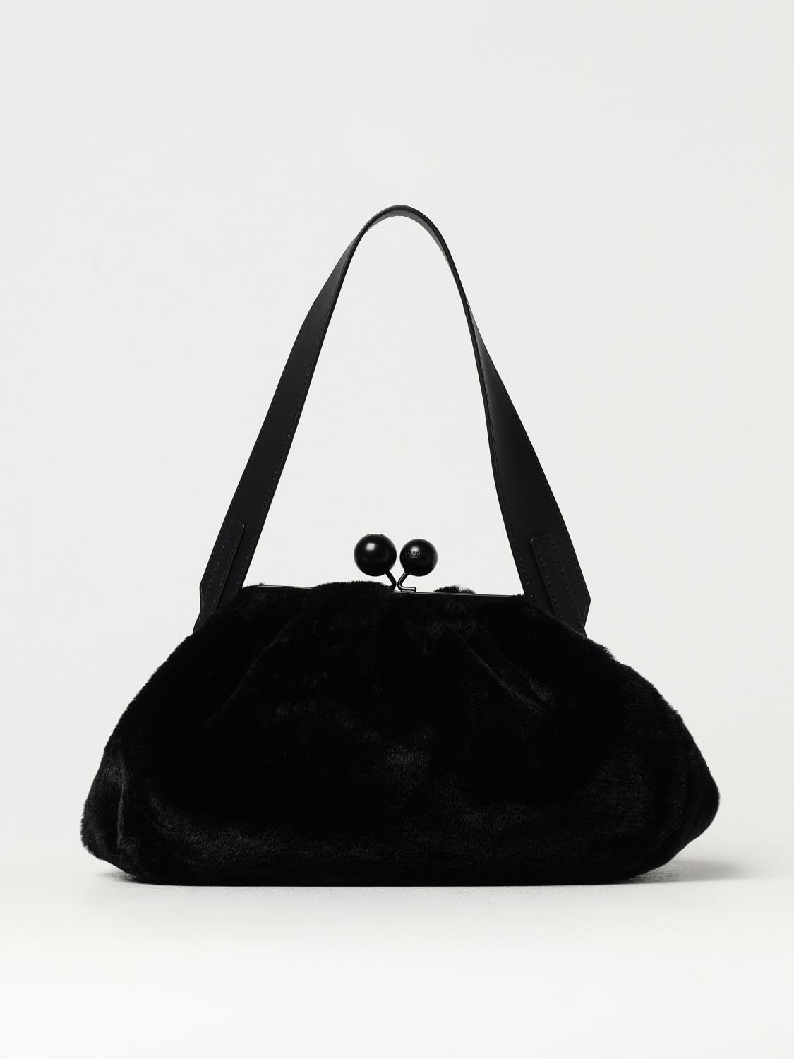 WEEKEND MAX MARA: Schultertasche damen Schwarz Weekend Max