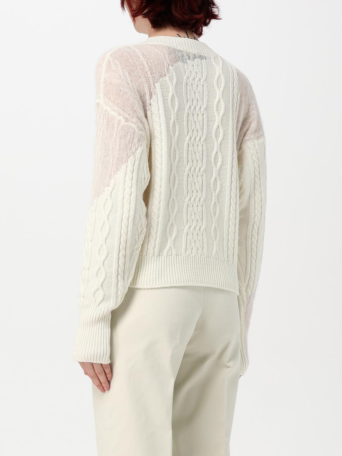 ROBERTO COLLINA MAGLIA: Pullover Roberto Collina in misto lana , Beige - Img 2