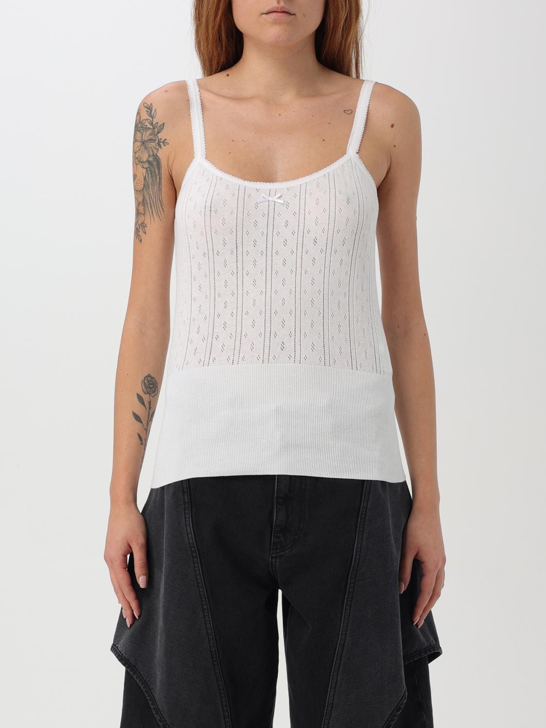 JW ANDERSON TOP: Top damen Jw Anderson, Weiß - Img 1