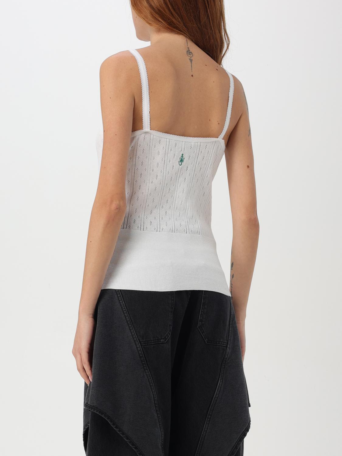 JW ANDERSON TOP: Top femme Jw Anderson, Blanc - Img 3