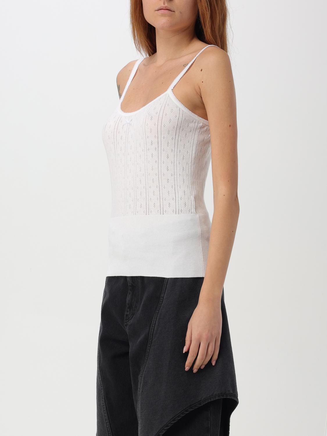 JW ANDERSON TOP: Top femme Jw Anderson, Blanc - Img 4