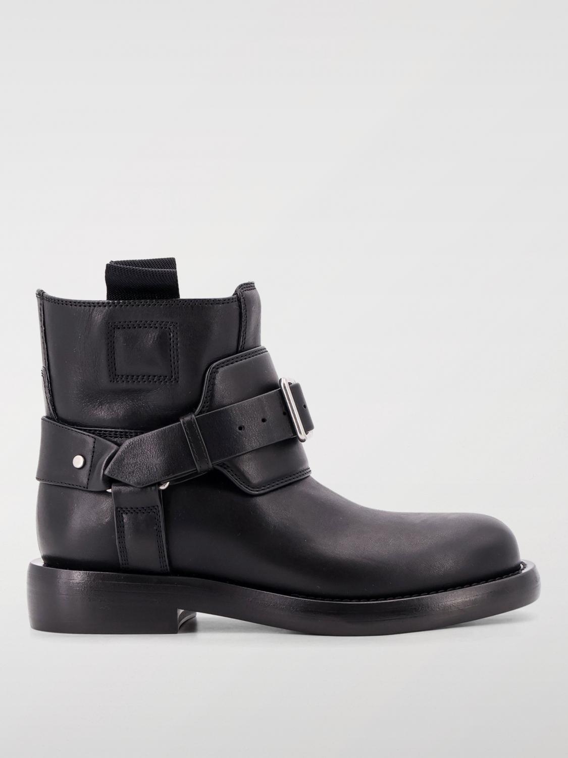 BURBERRY FLACHE STIEFELETTEN: Stiefel damen Burberry, Schwarz - Img 1