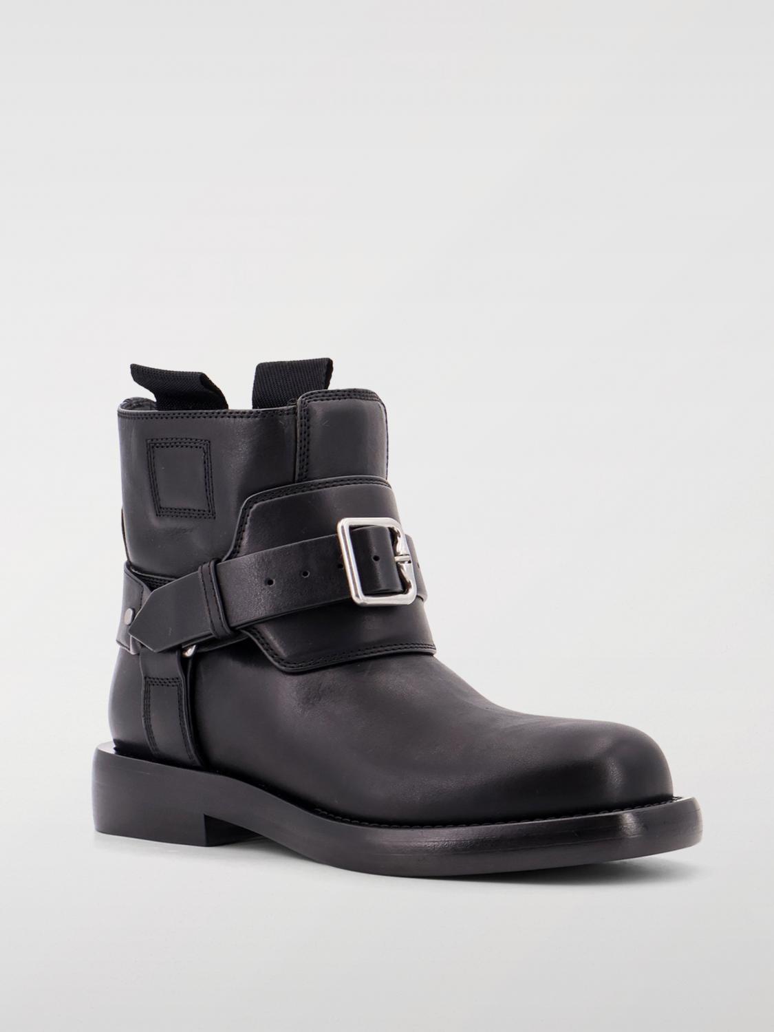 BURBERRY FLACHE STIEFELETTEN: Stiefel damen Burberry, Schwarz - Img 2