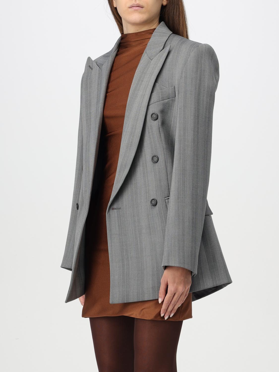 SPORTMAX AMERICANA: Chaqueta mujer Sportmax, Gris - Img 4