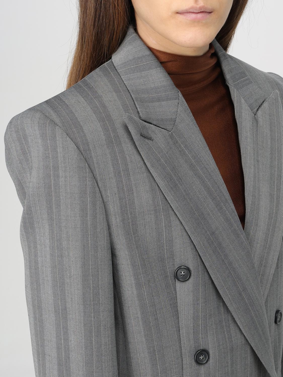 SPORTMAX AMERICANA: Chaqueta mujer Sportmax, Gris - Img 5