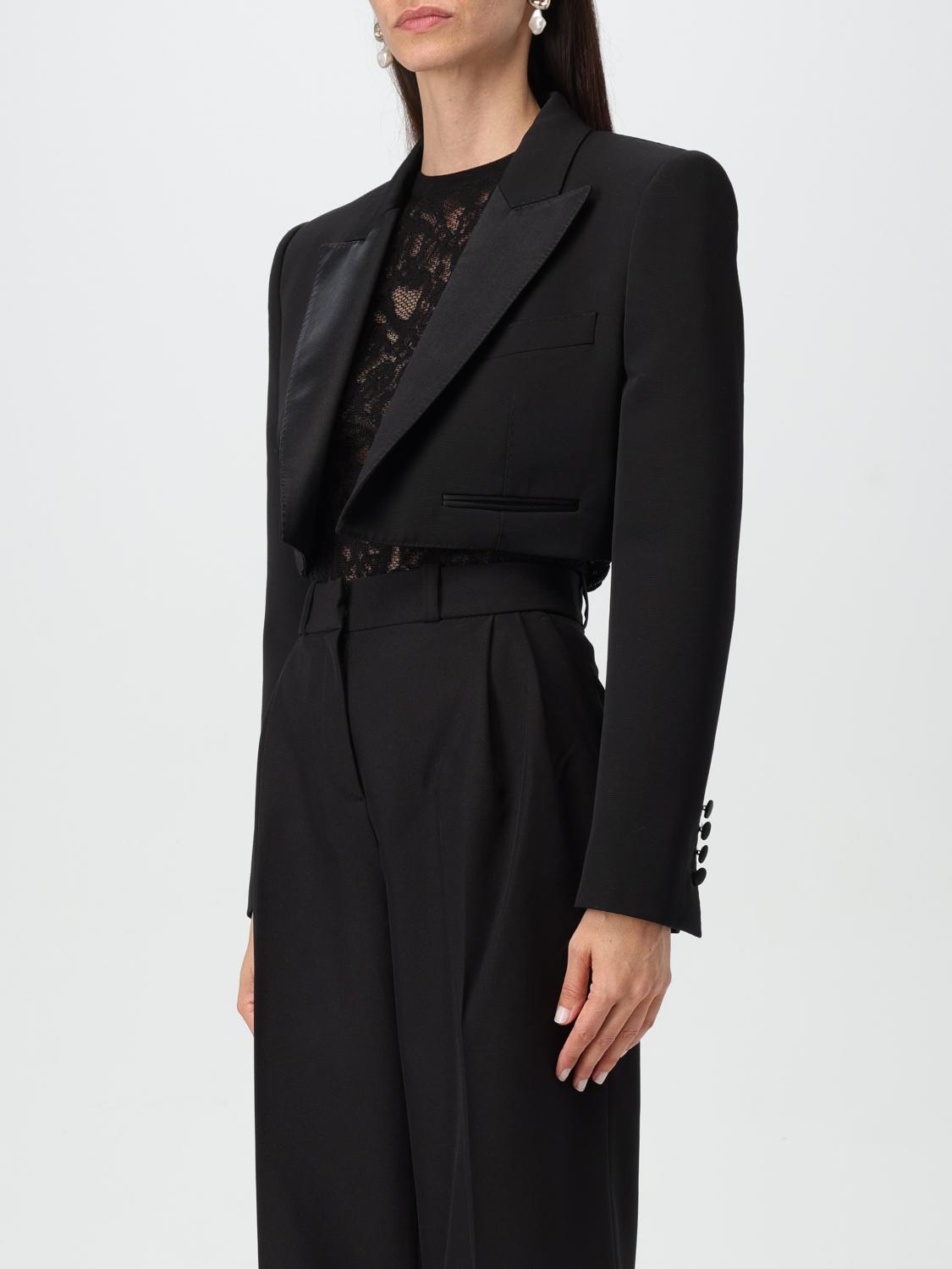 DOLCE & GABBANA BLAZER: Veste femme Dolce & Gabbana, Noir - Img 4