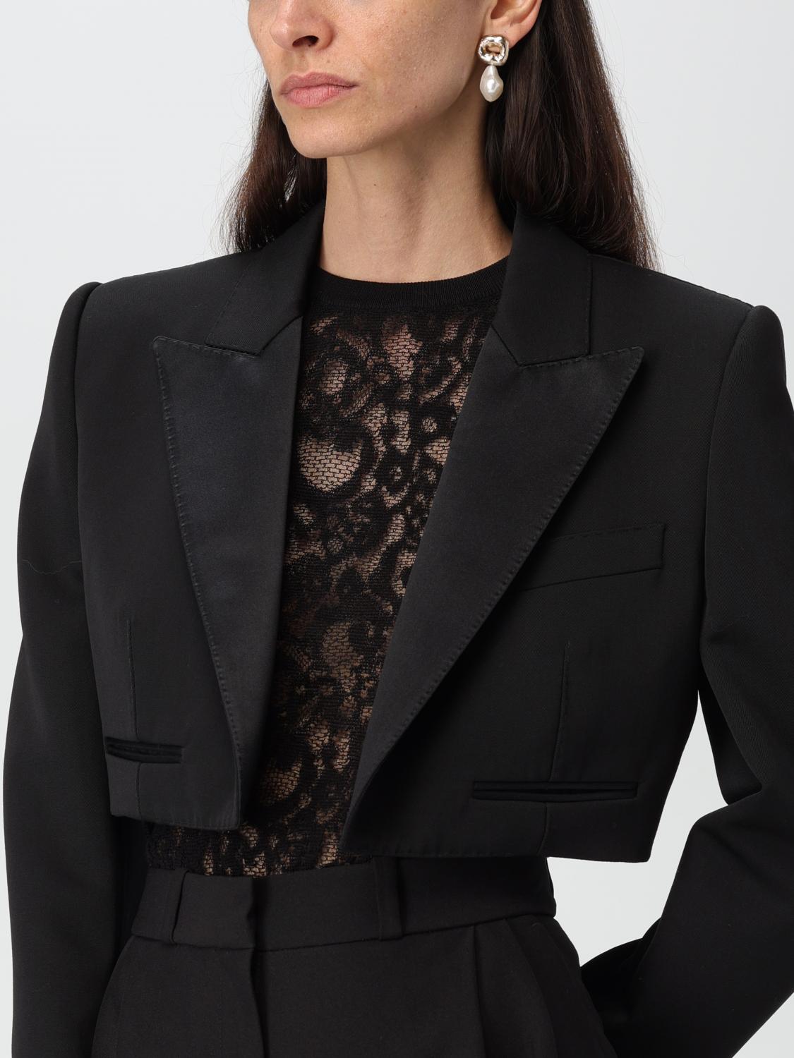 DOLCE & GABBANA BLAZER: Veste femme Dolce & Gabbana, Noir - Img 5