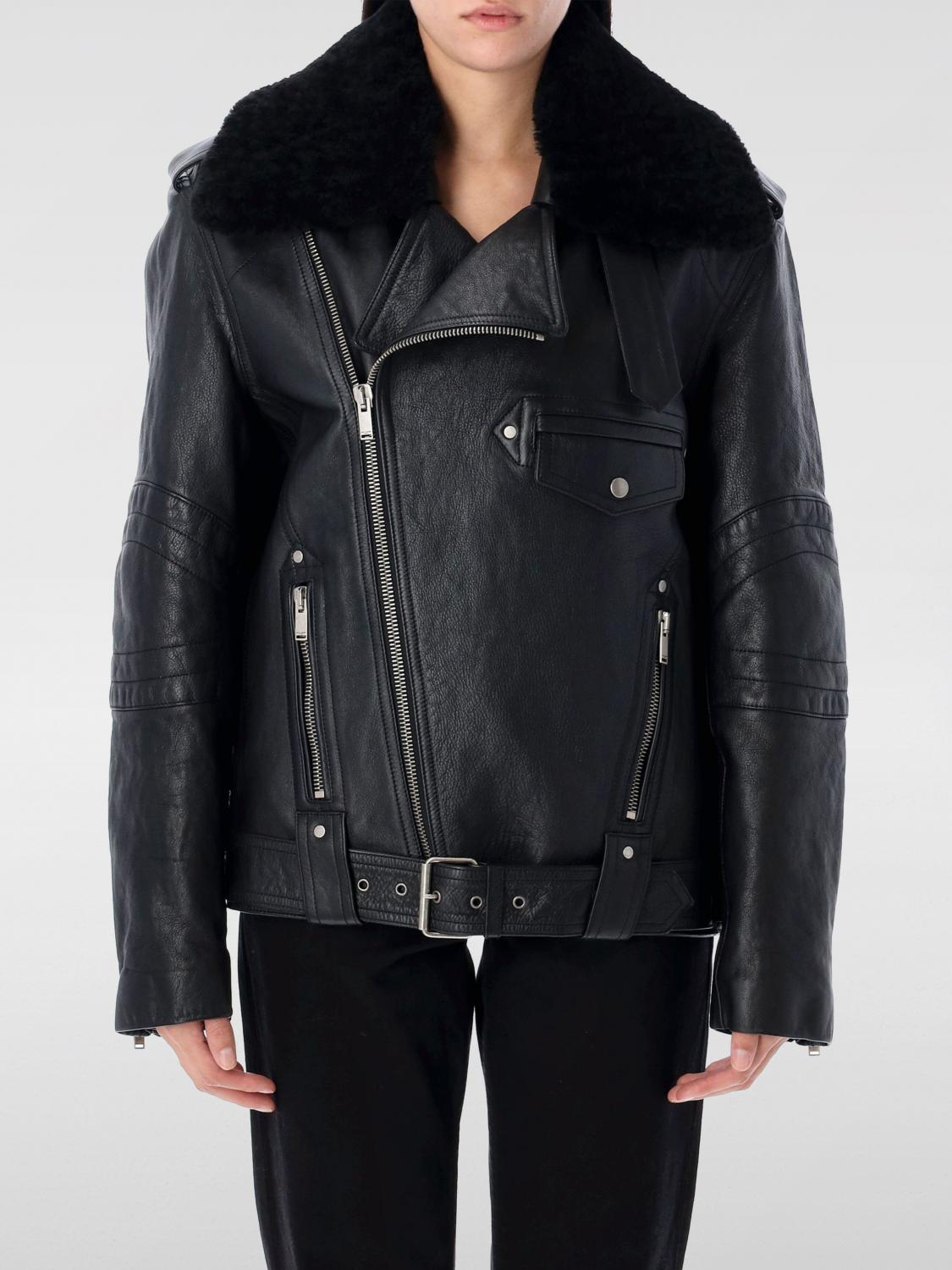 SAINT LAURENT JACKET: Jacket woman Saint Laurent, Black - Img 1