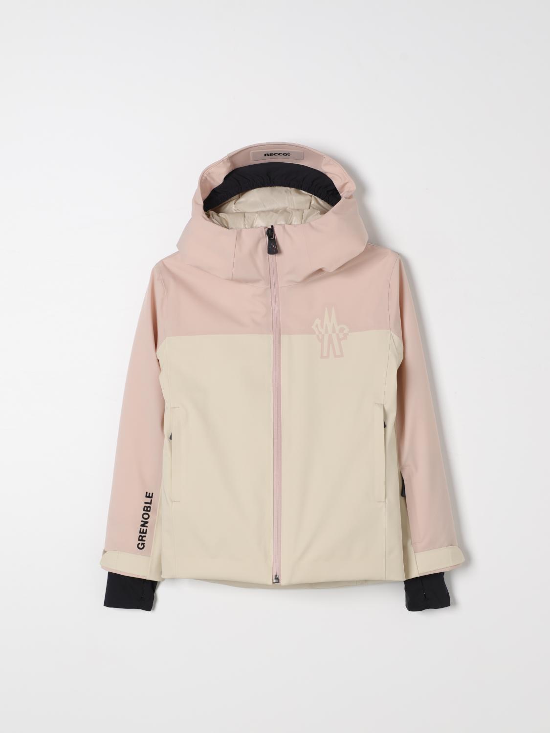 MONCLER CAPPOTTO: Cappotto Moncler in tessuto sintetico , Rosa - Img 1