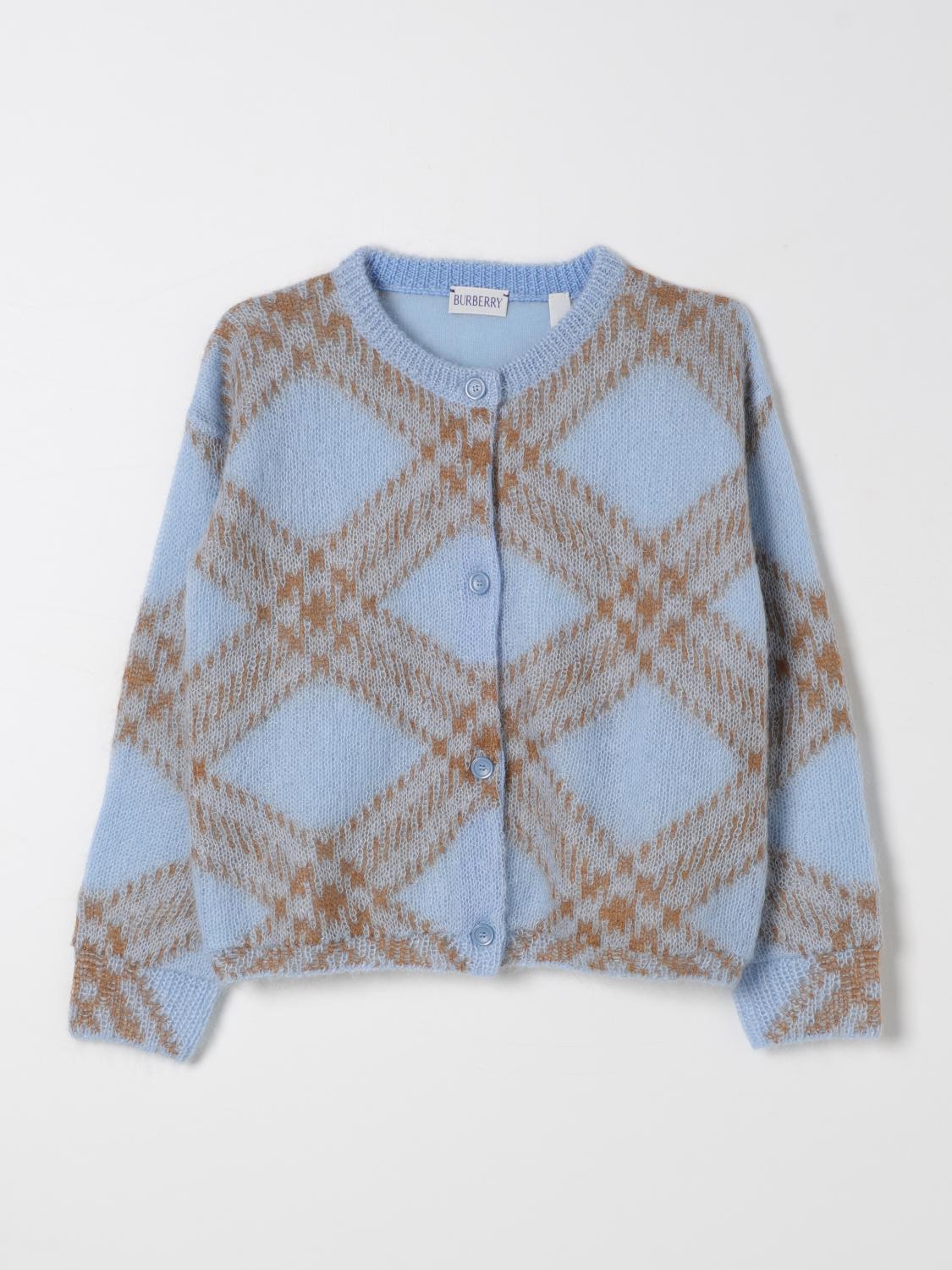 BURBERRY PULLOVER: Pullover kinder Burberry, Blau - Img 1