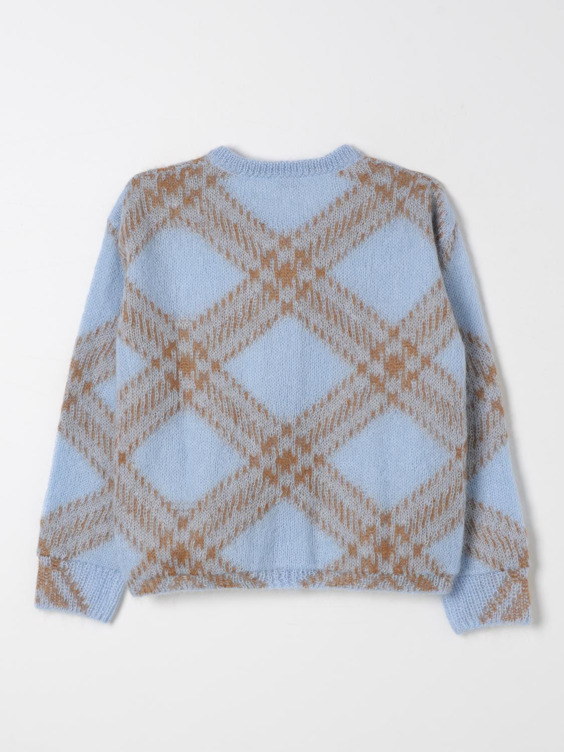 BURBERRY PULLOVER: Pullover kinder Burberry, Blau - Img 2