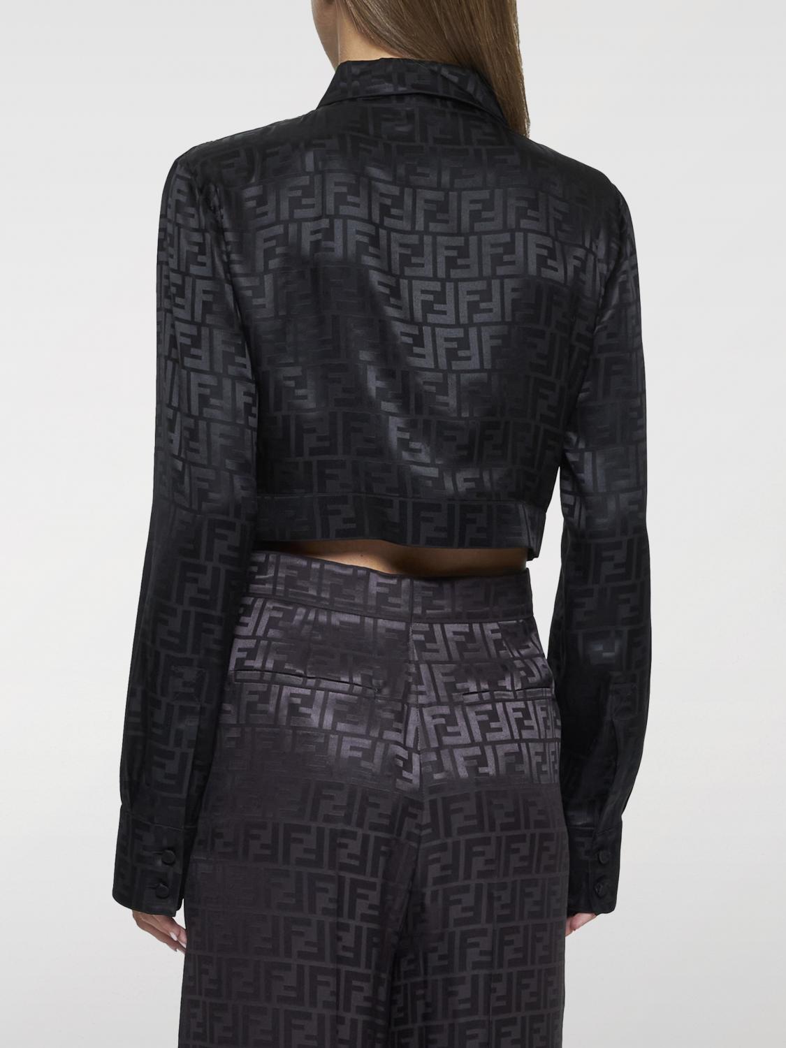 FENDI SHIRT: Shirt woman Fendi, Black - Img 2