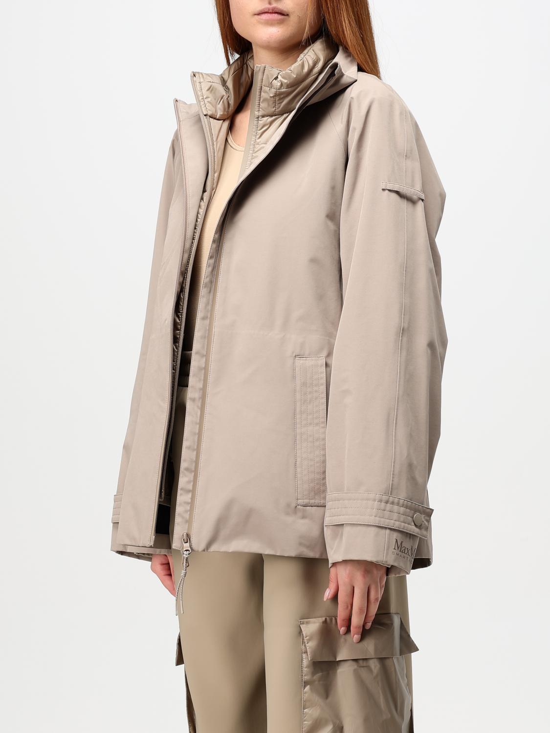 MAX MARA LEISURE JACKET: Jacket woman Max Mara Leisure, Beige - Img 4