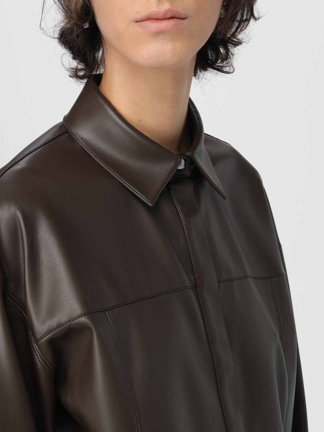 MAX MARA LEISURE SHIRT: Jacket woman Max Mara Leisure, Brown - Img 5