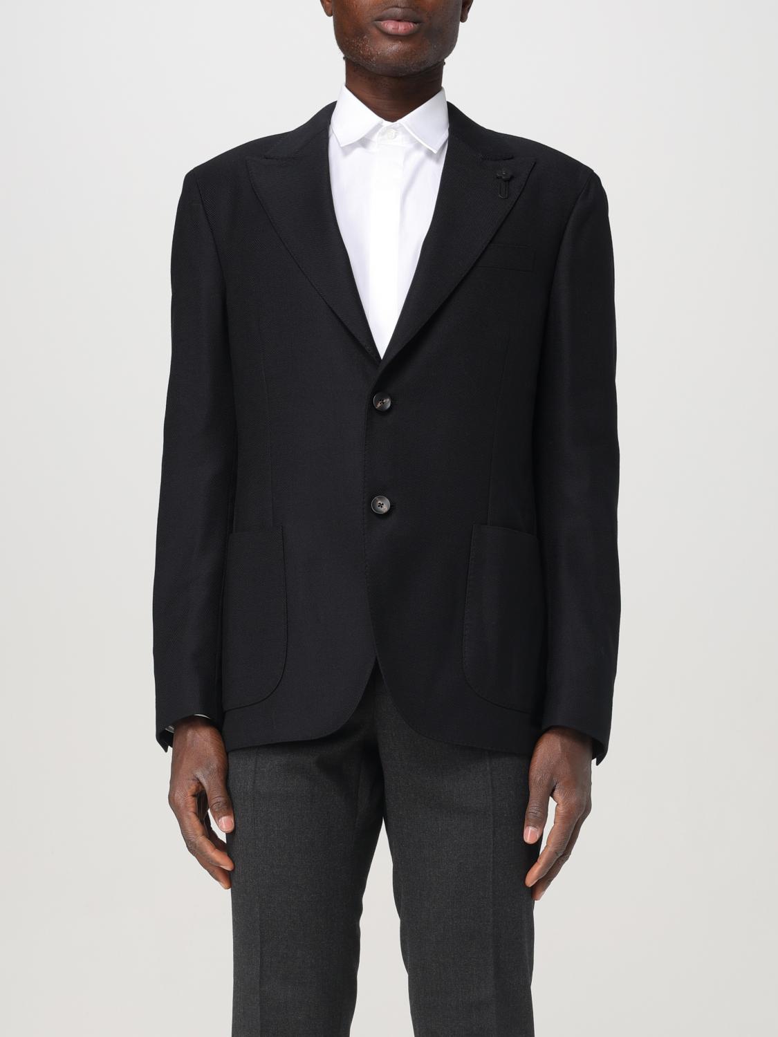 LARDINI BLAZER: Jacke herren Lardini, Schwarz - Img 1