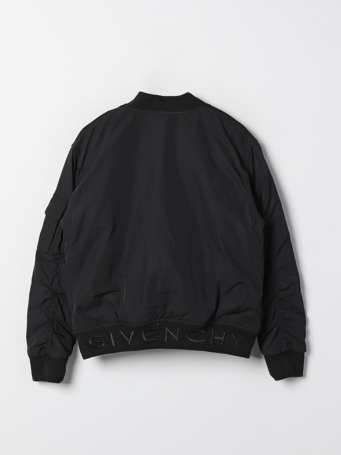 GIVENCHY JACKET: Jacket kids Givenchy, Black - Img 2