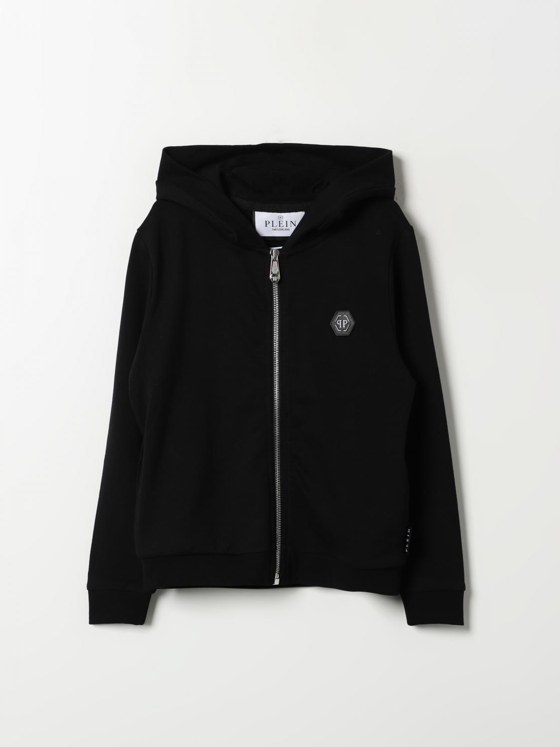 PHILIPP PLEIN PULLOVER: Hose kinder Philipp Plein, Schwarz - Img 1