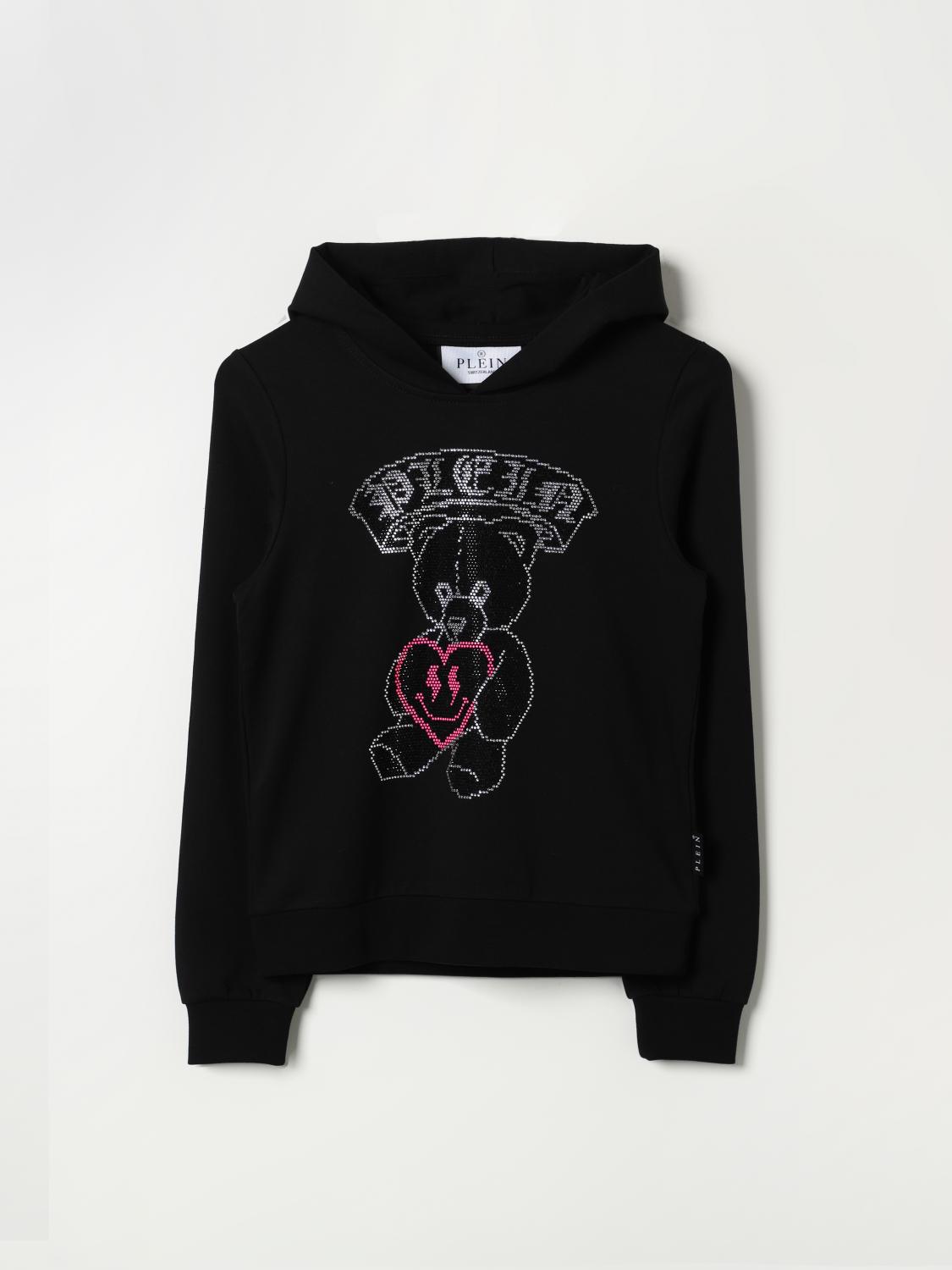 PHILIPP PLEIN SWEATER: Pants kids Philipp Plein, Black - Img 1