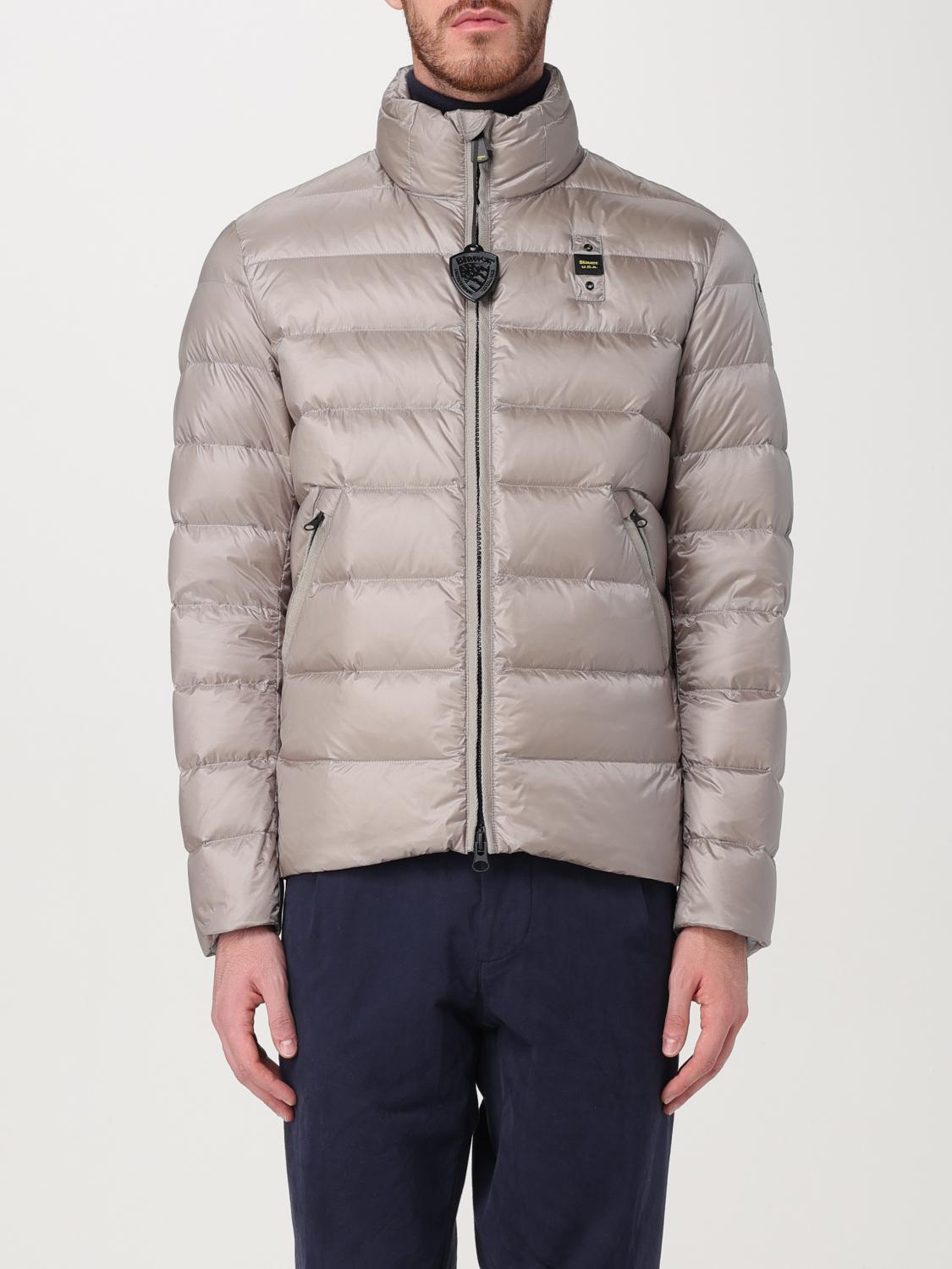 BLAUER CHAQUETA: Chaqueta hombre Blauer, Gris - Img 1
