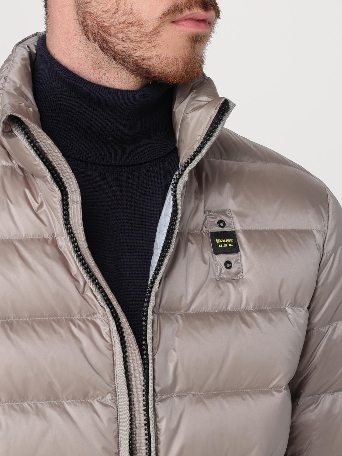 BLAUER CHAQUETA: Chaqueta hombre Blauer, Gris - Img 4