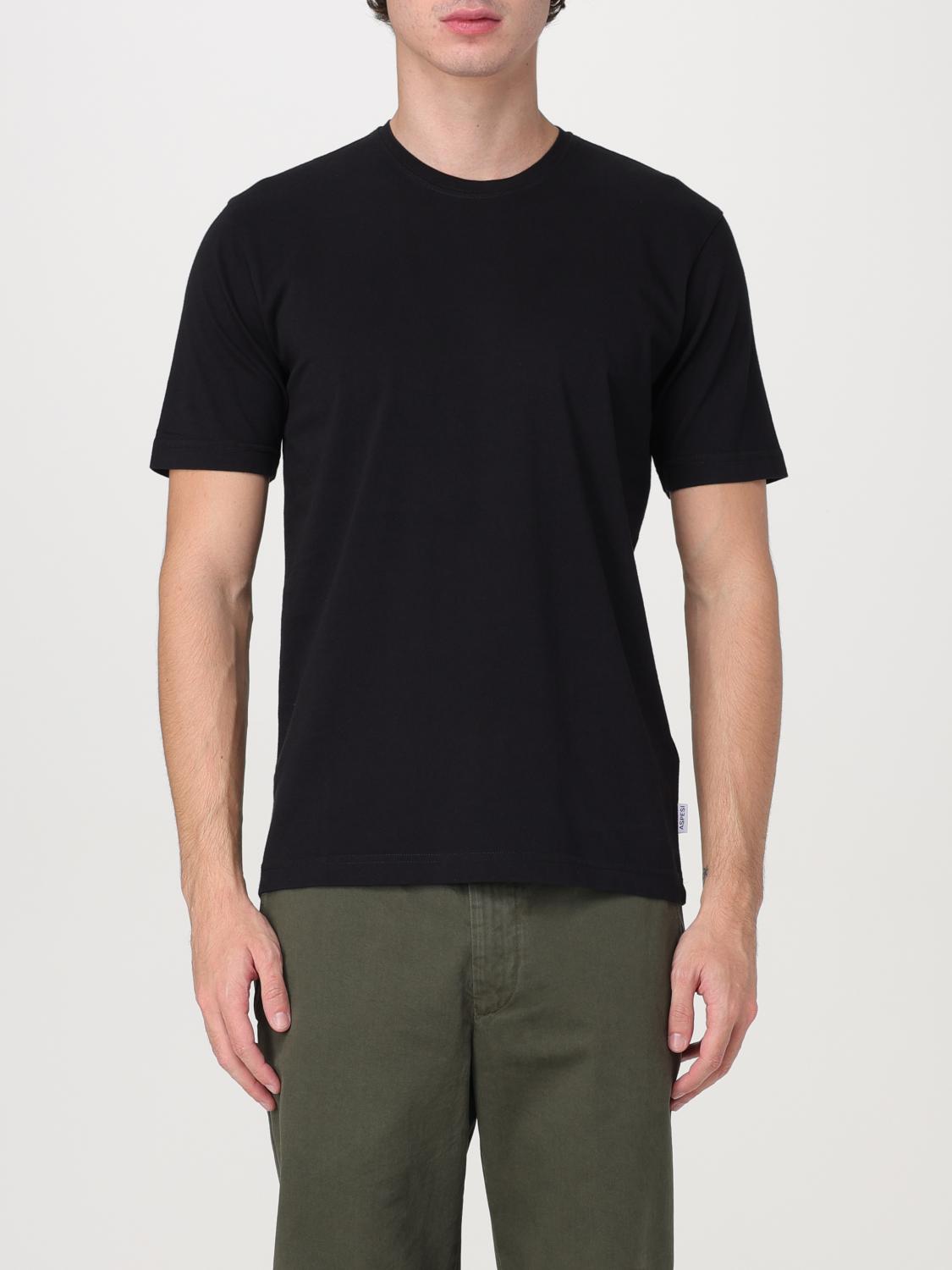 ASPESI T-SHIRT: T-shirt men Aspesi, Black - Img 1