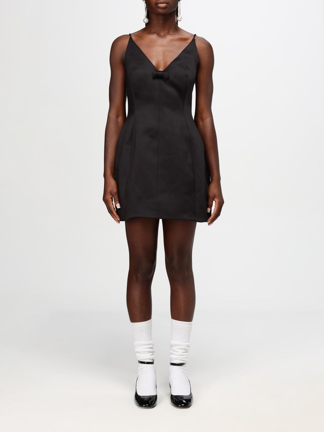 marc jacobs party dresses Marc Jacobs Satin Bow Dress in Black, Size 0