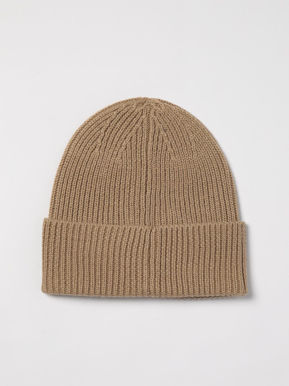 EA7 CAPPELLO: Cappello EA7 in misto lana a coste , Beige - Img 2