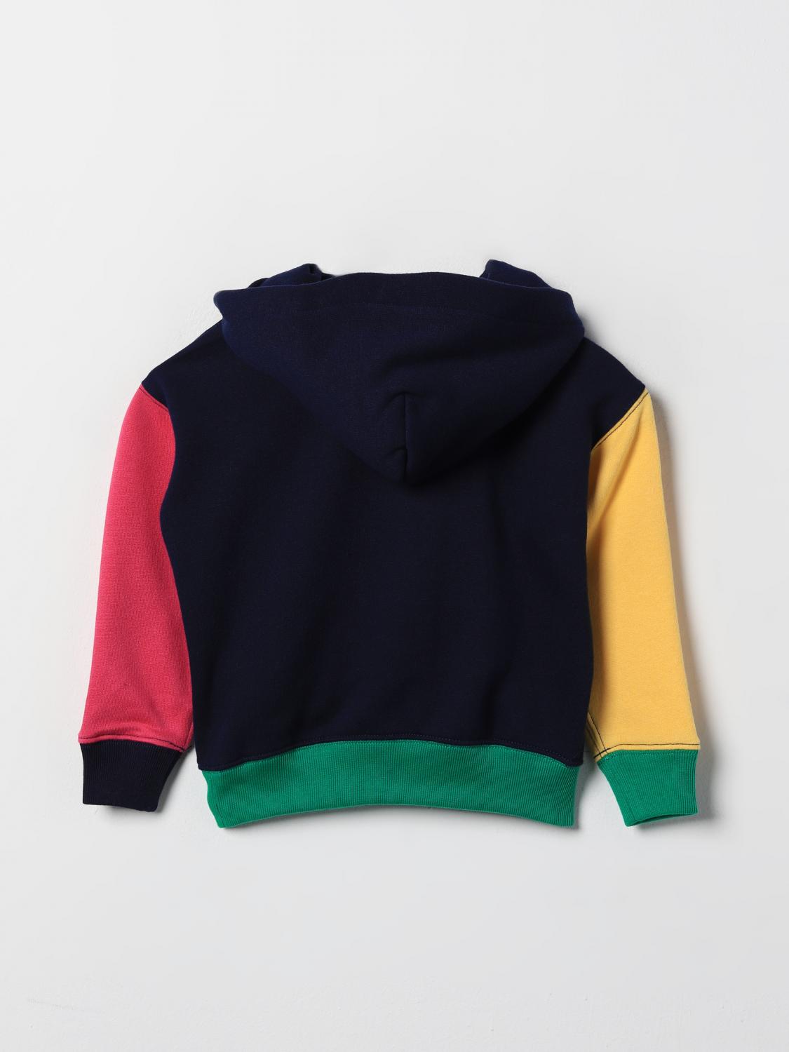 POLO RALPH LAUREN SWEATER: Sweater kids Polo Ralph Lauren, Navy - Img 2