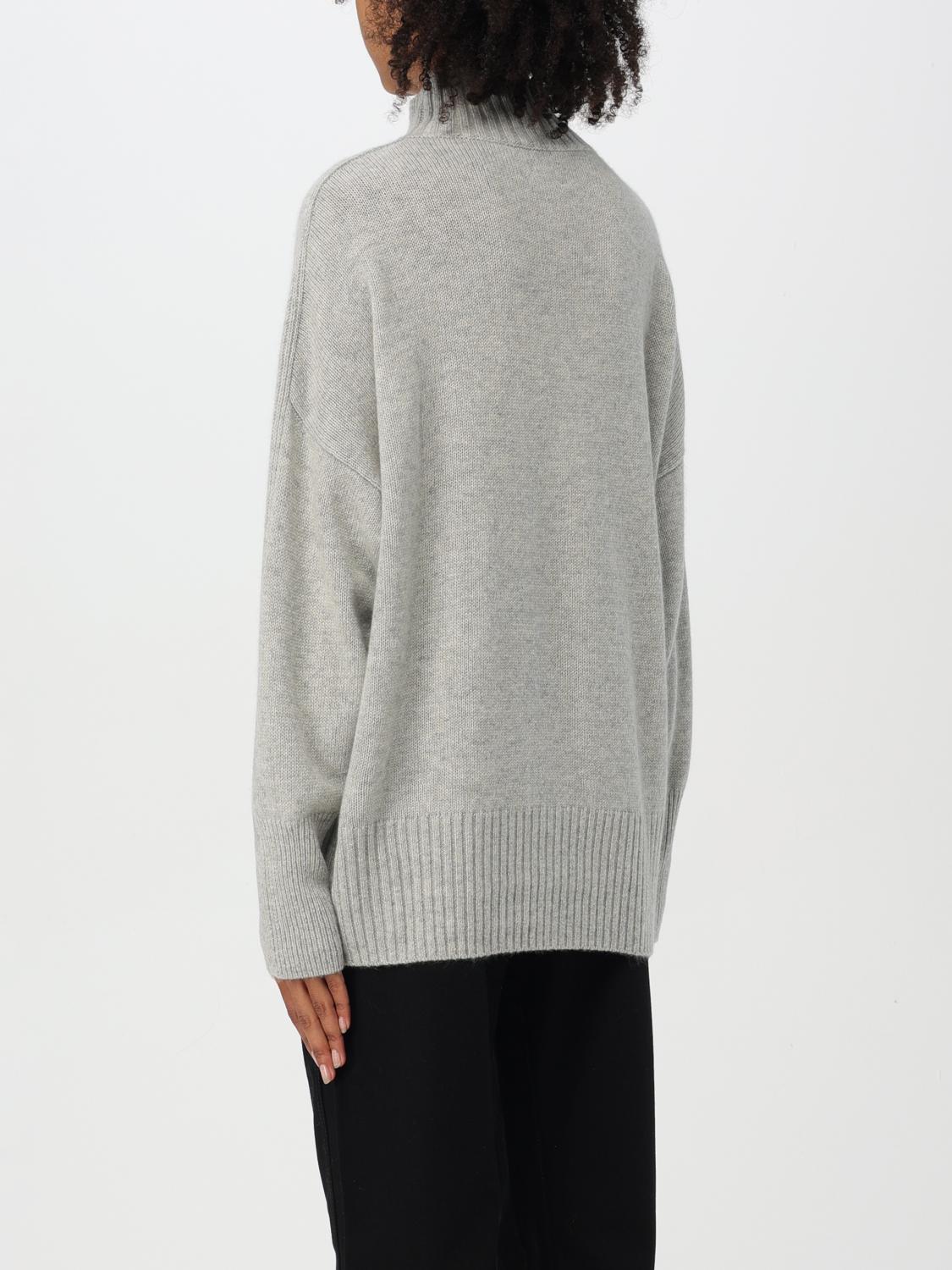 ALLUDE MAGLIA: Pullover Allude in cashmere , Grigio - Img 2