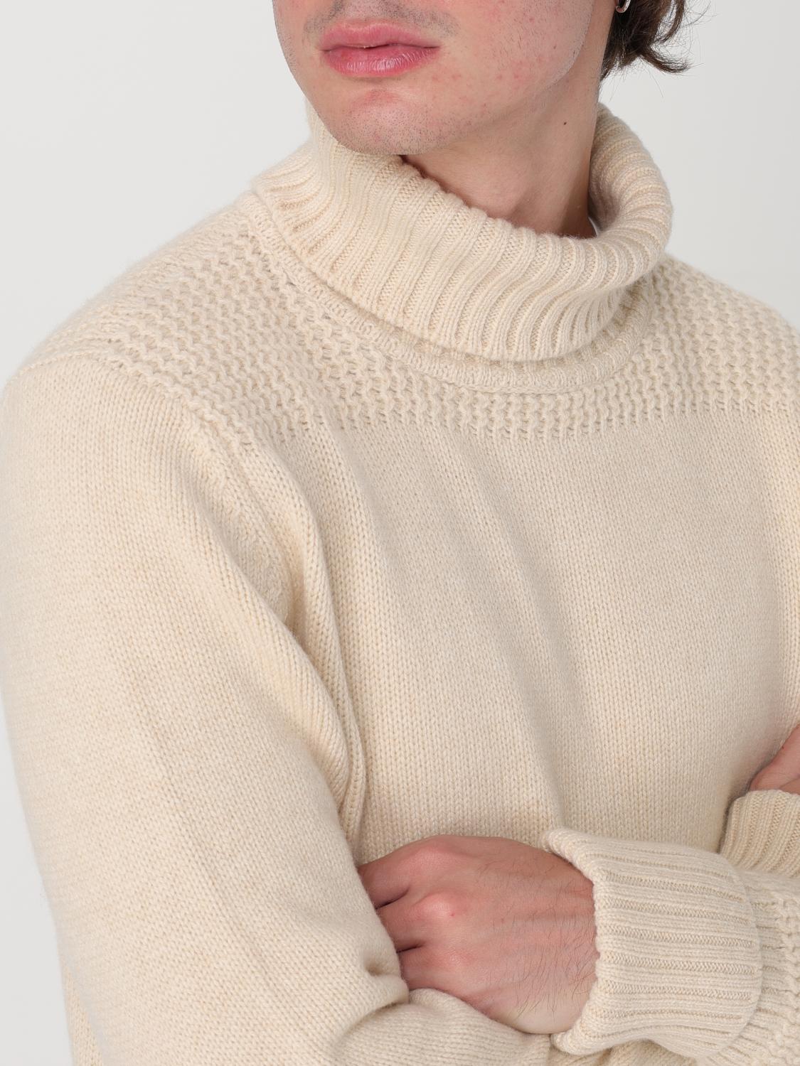 FAY SWEATER: Sweater men Fay, Yellow Cream - Img 3