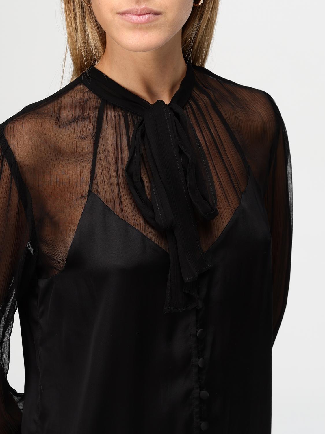 TWINSET TOP: Pull femme Twinset, Noir - Img 3