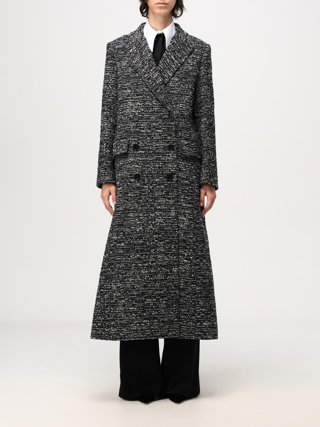 ALBERTA FERRETTI COAT: Alberta Ferretti women's coat, Black - Img 1